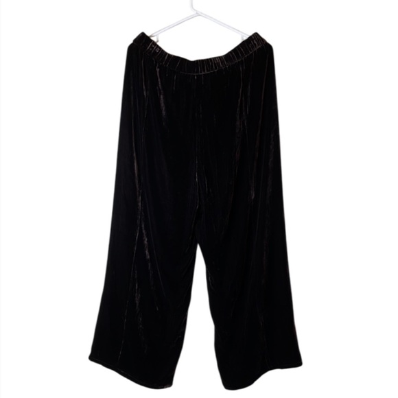 EILEEN FISHER Velvet Ankle Wide Leg Pants -Violet - Size Medium NWOT - Picture 3 of 15